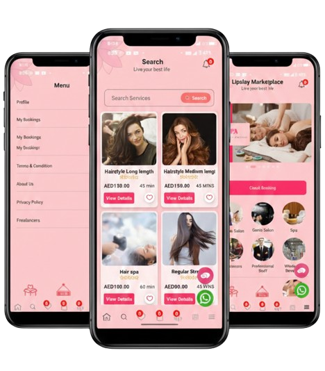 App interface preview